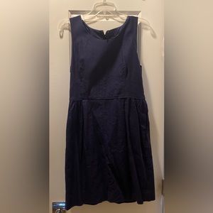 J.Crew Navy Dress EUC